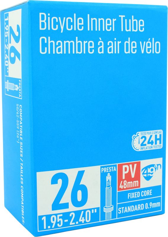 Ch. a air 49n Standard ( 0.9mm ) -  26 x 1.95-2.40 - Valve Presta 48mm