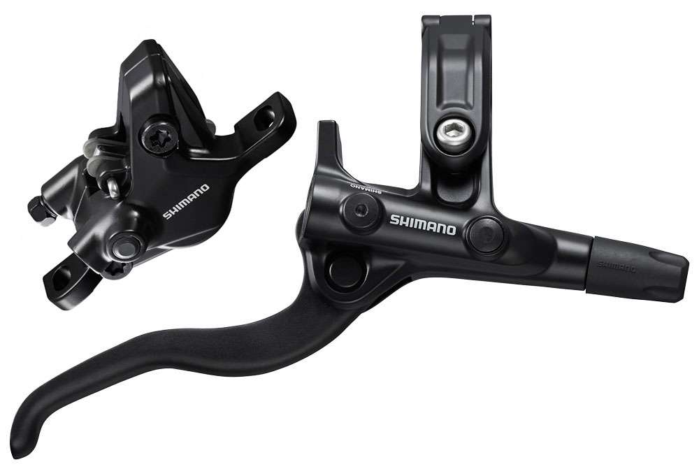 Frein a disque Shimano Deore BL-M4100/MT410 ( 2 pistons ) - Conduit 1700mm - Droite - sans rotor Frein a disque Shimano Deore BL-M4100/MT410 ( 2 pistons ) - Conduit 1700mm - Droite - sans rotor