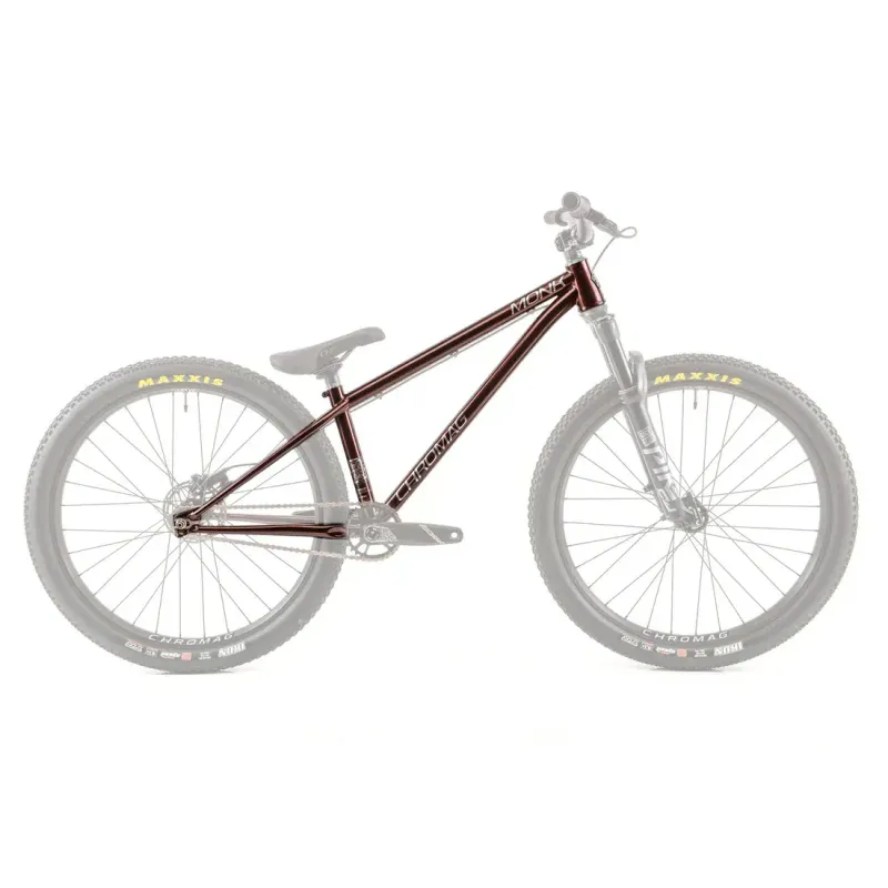 Cadre Chromag Monk 26 - dirt jumper - noir et or - XSmall Cadre Chromag Monk 26 - dirt jumper - noir et or - XSmall