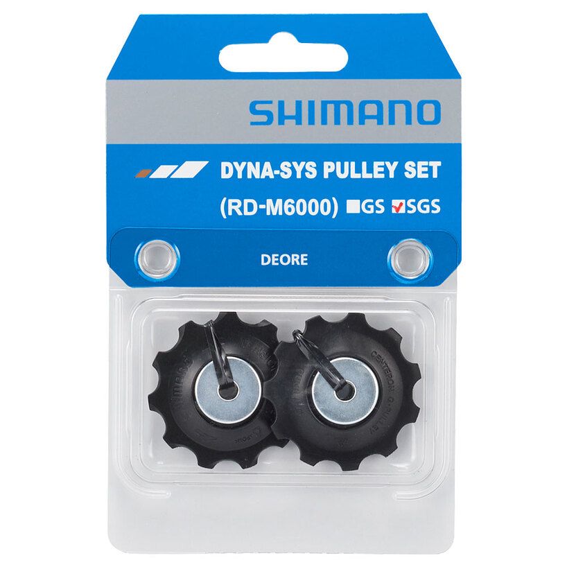 Ens. de poulies ( gallets ) Shimano Deore M6000 RD-M6000-SGS Ens. de poulies ( gallets ) Shimano Deore M6000 RD-M6000-SGS