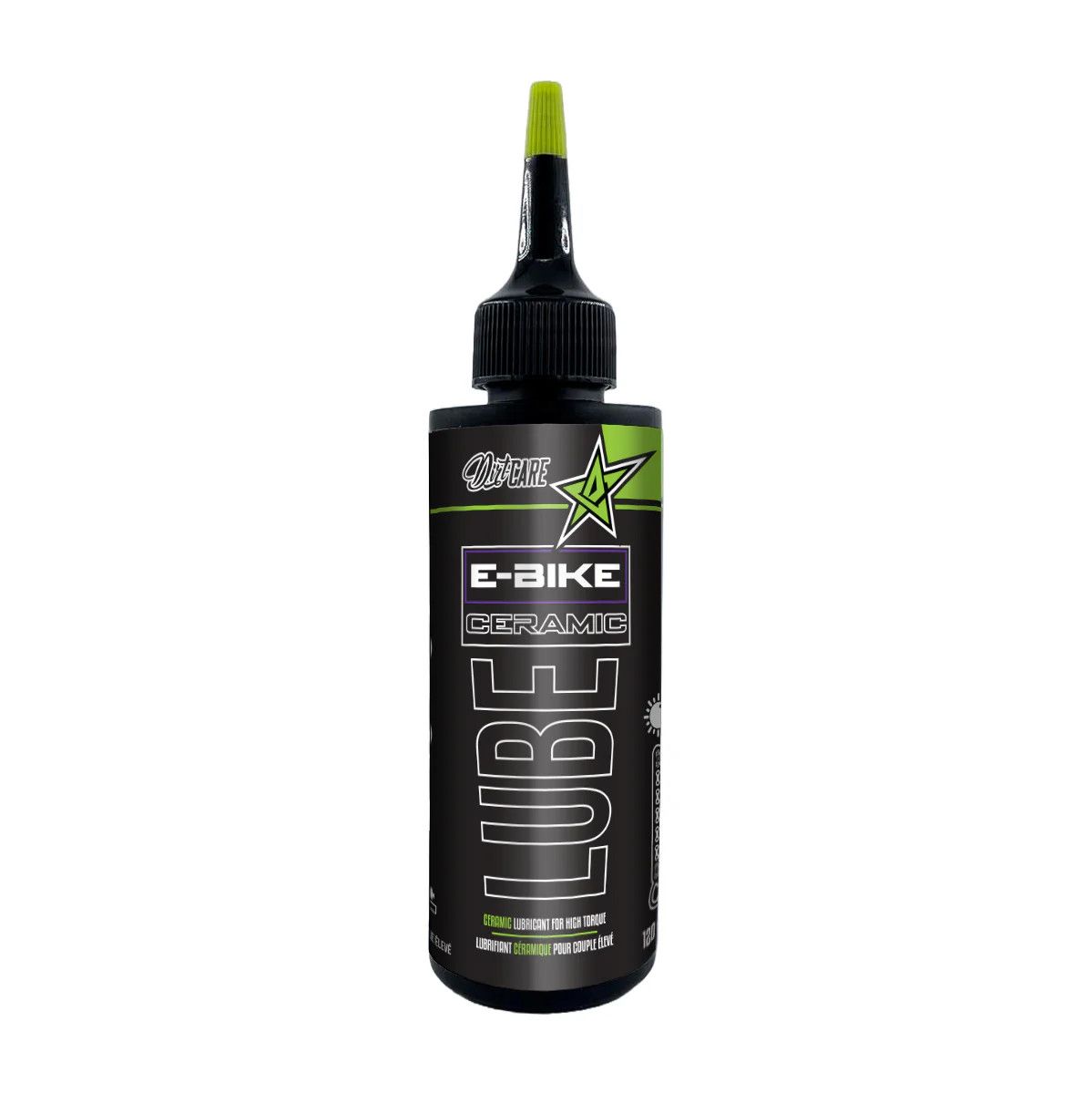 Lubrifiant a chaine Dirt Care E-Bike / Lubrifiant a chaine Dirt Care E-Bike / "High Torque" Bio - 120ml
