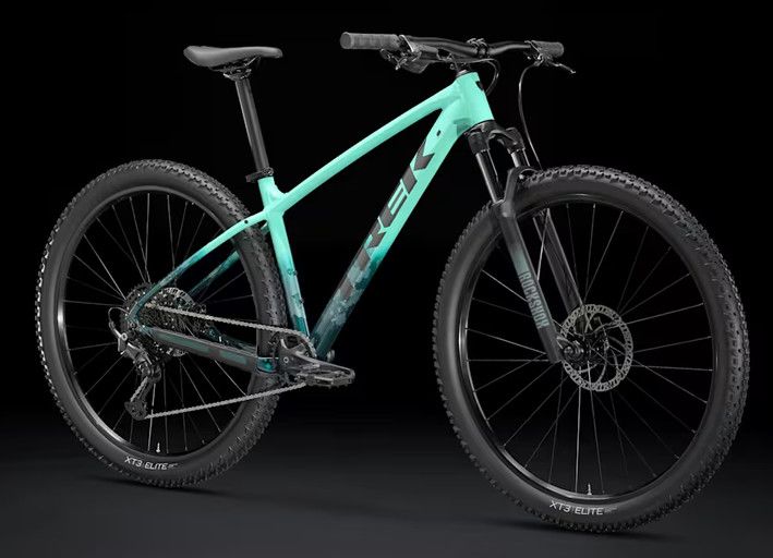 2025 Trek Marlin 6 Gen 3 - 2025 Trek Marlin 6 Gen 3 -, Taille: Medium/Large ( roues 29 po ) -, Couleur: Miami Green to Dark Aquatic Fade)