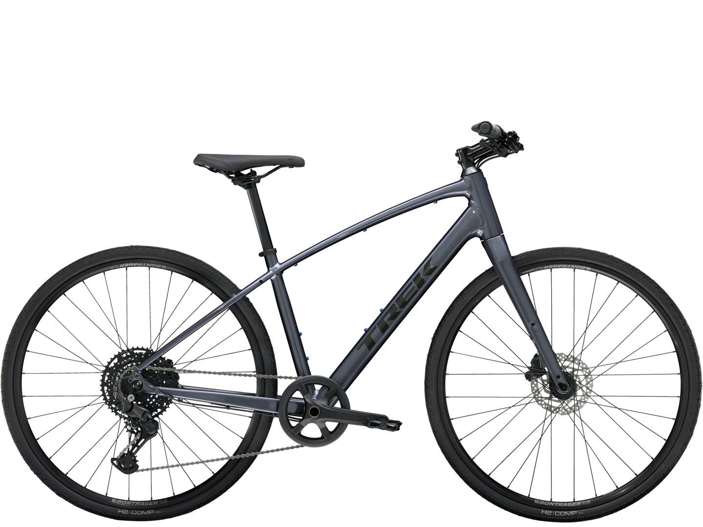 2025 Trek FX 3 Gen 4 - , Color: Gris ( Galactic Grey ) -, Size: Large