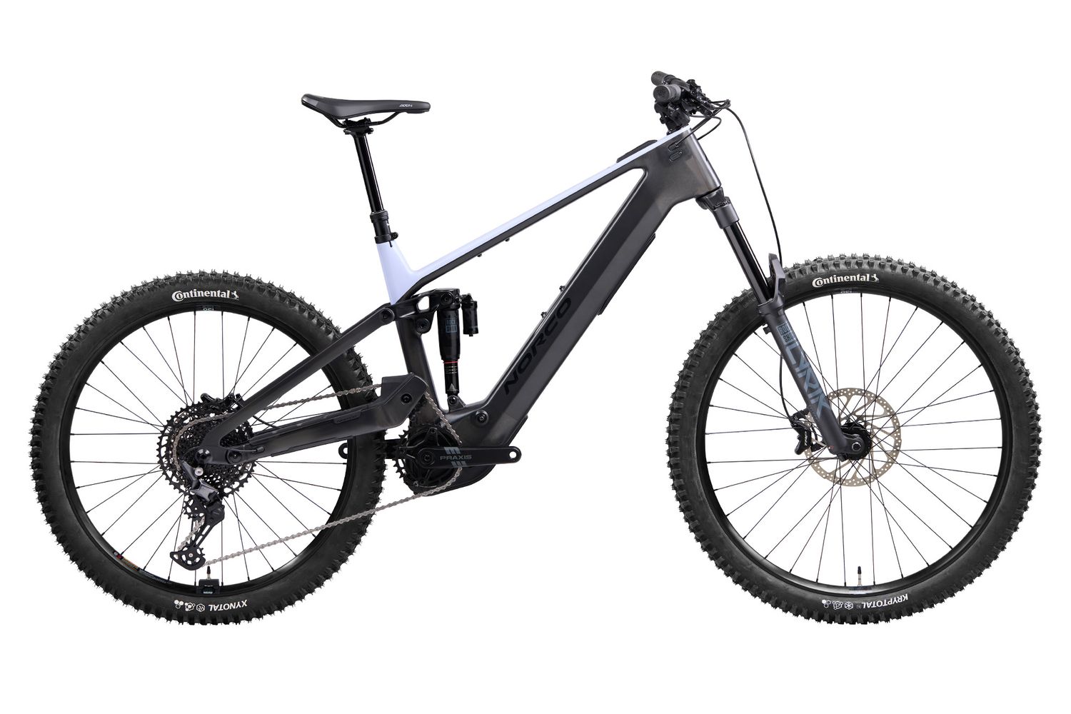 2025 - 2026 Norco Sight VLT CX C3 -, Taille: Taille 2 -, Couleur: Noir et Blanc (Raw Black/Ice White)