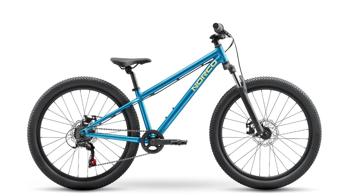2025 - 2027 Norco Storm 24 avec suspension -, Taille: Taille Unique -, Couleur: Bleu