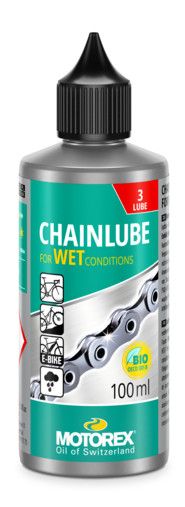 Lubrifiant a chaine Motorex Wet - 100 ml