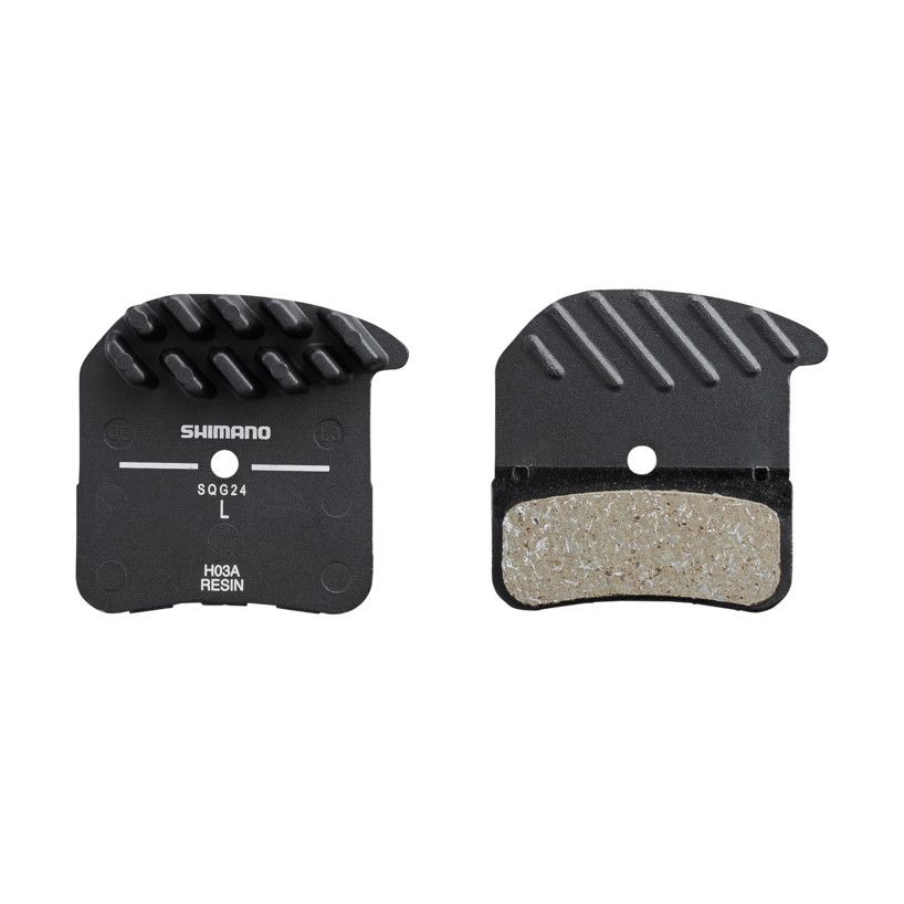 Plaquette de freins Shimano H03A-RF en resine avec aillettes