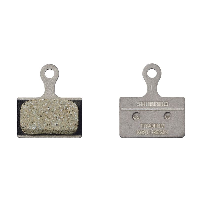 Plaquettes de freins a disque Shimano K-Type, Resin, IBPK05TIRXA Plaquettes de freins a disque Shimano K-Type, Resin, IBPK05TIRXA