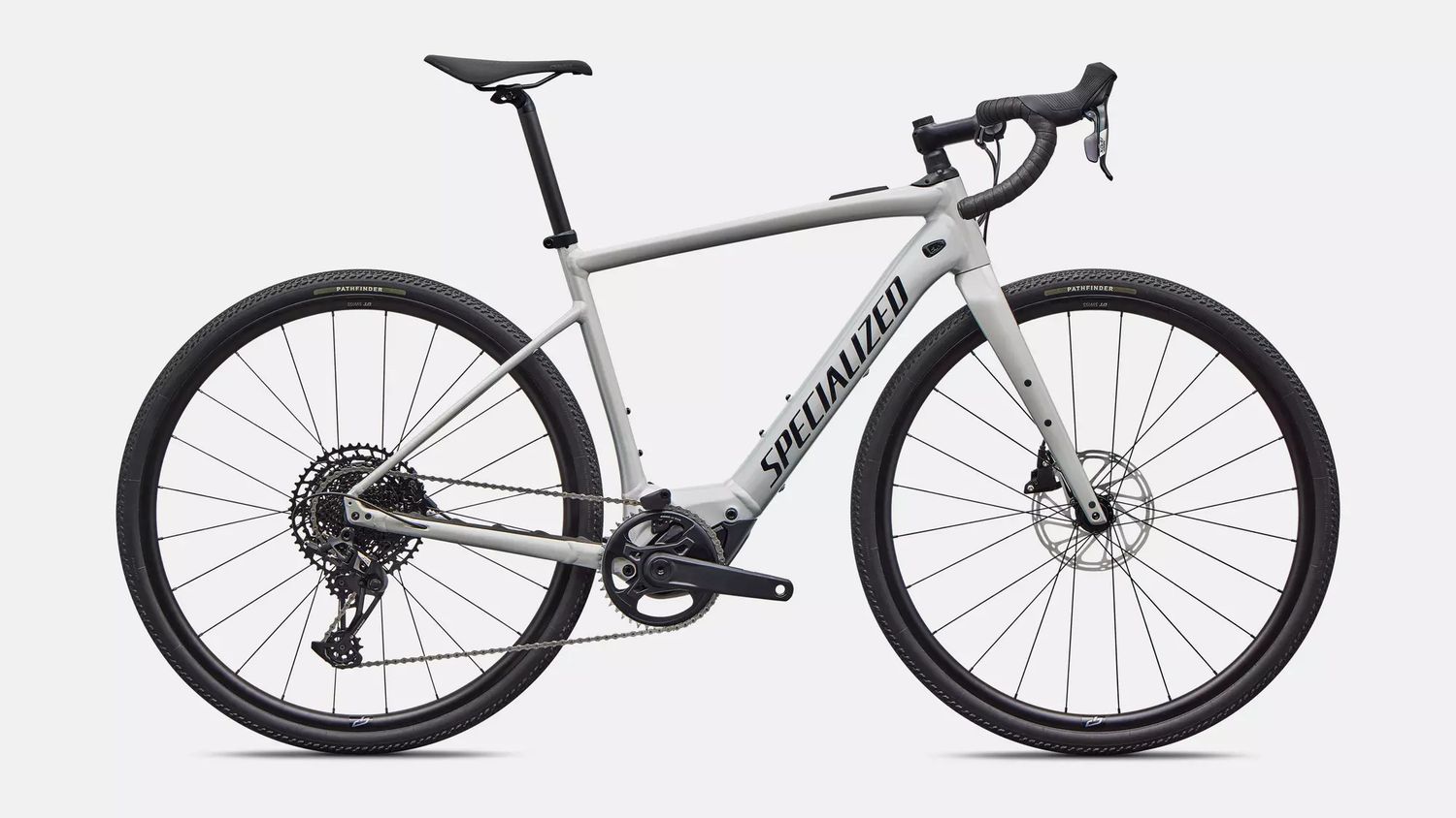 2026 Specialized Turbo Creo 2 Comp E5 -, Taille: 49cm -, Couleur: Gris (Gloss Dolomite Metallic / Dark Navy Metallic)