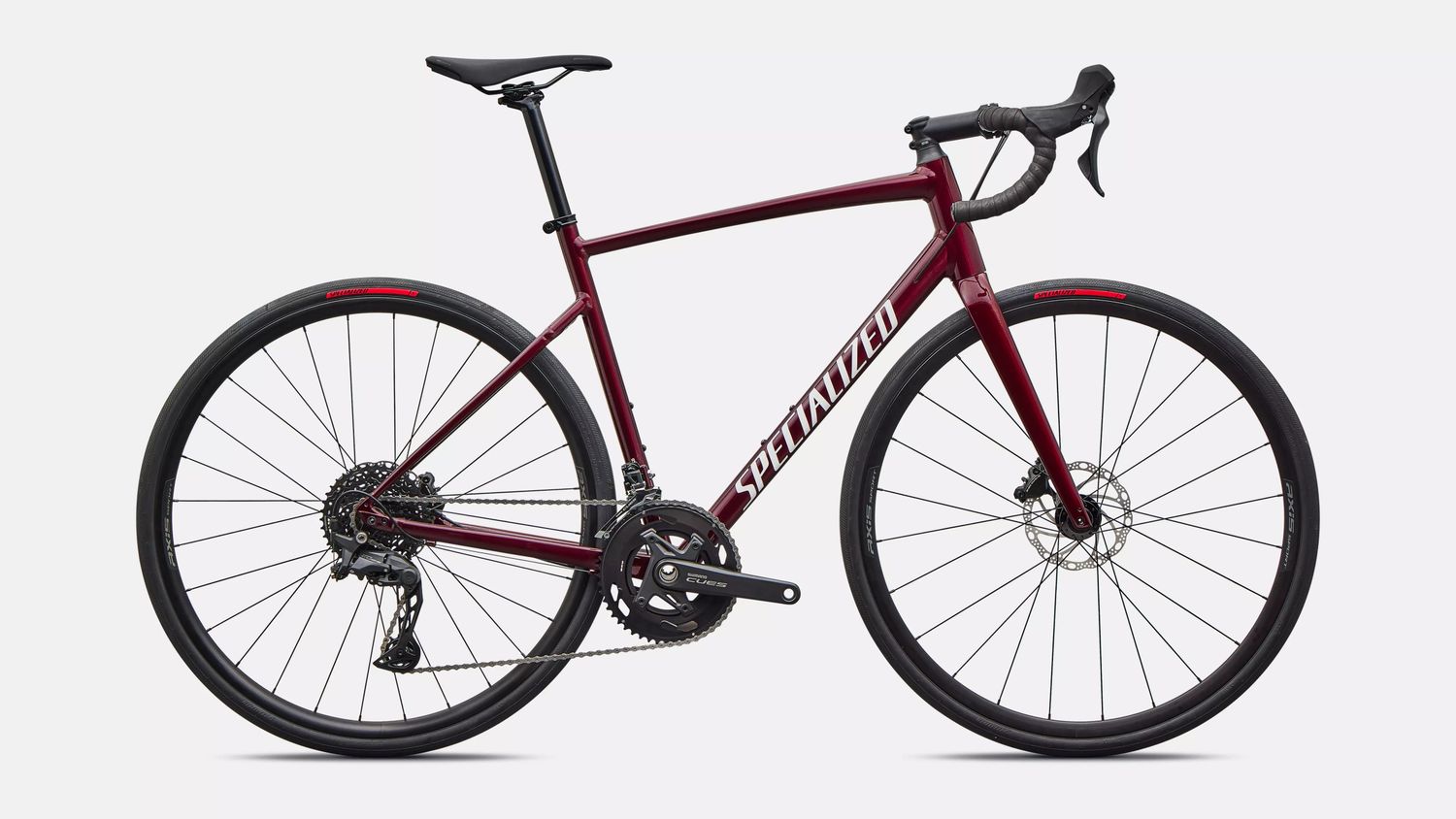 2026 Specialized Allez E5 - 2026 Specialized Allez E5 -, Taille: 52 -, Couleur: Maron (Maroon / White)