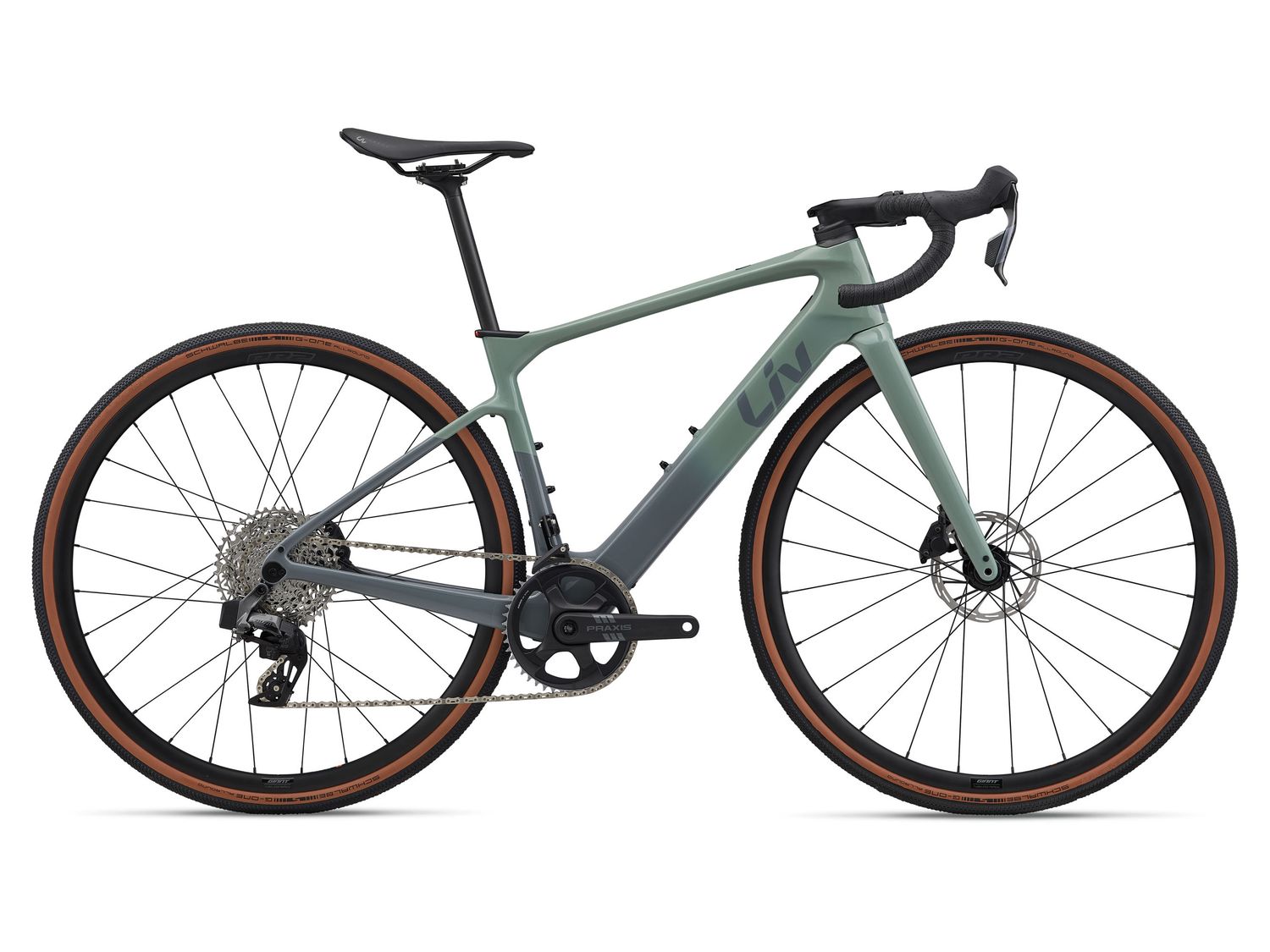 2026 Liv Avail Advanced E+ Elite AR -, Taille: Small -, Couleur: Vert ( Eucalyptus / ocean storm )
