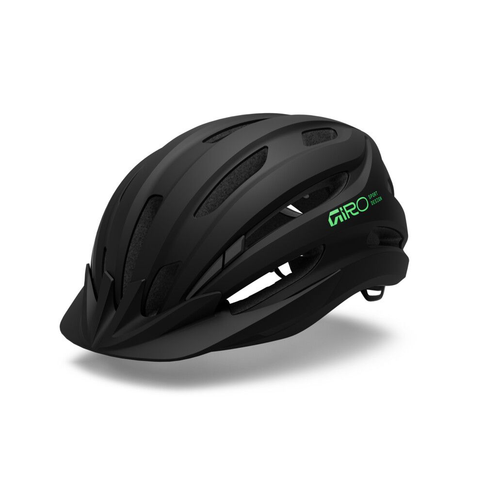 Casque Giro Register II - taille jeunesse universelle -, Color: Noir/Vert