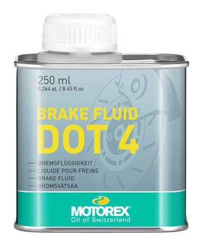 Huile pour frein hydraulique Motorex Dot 4 - 250ml
