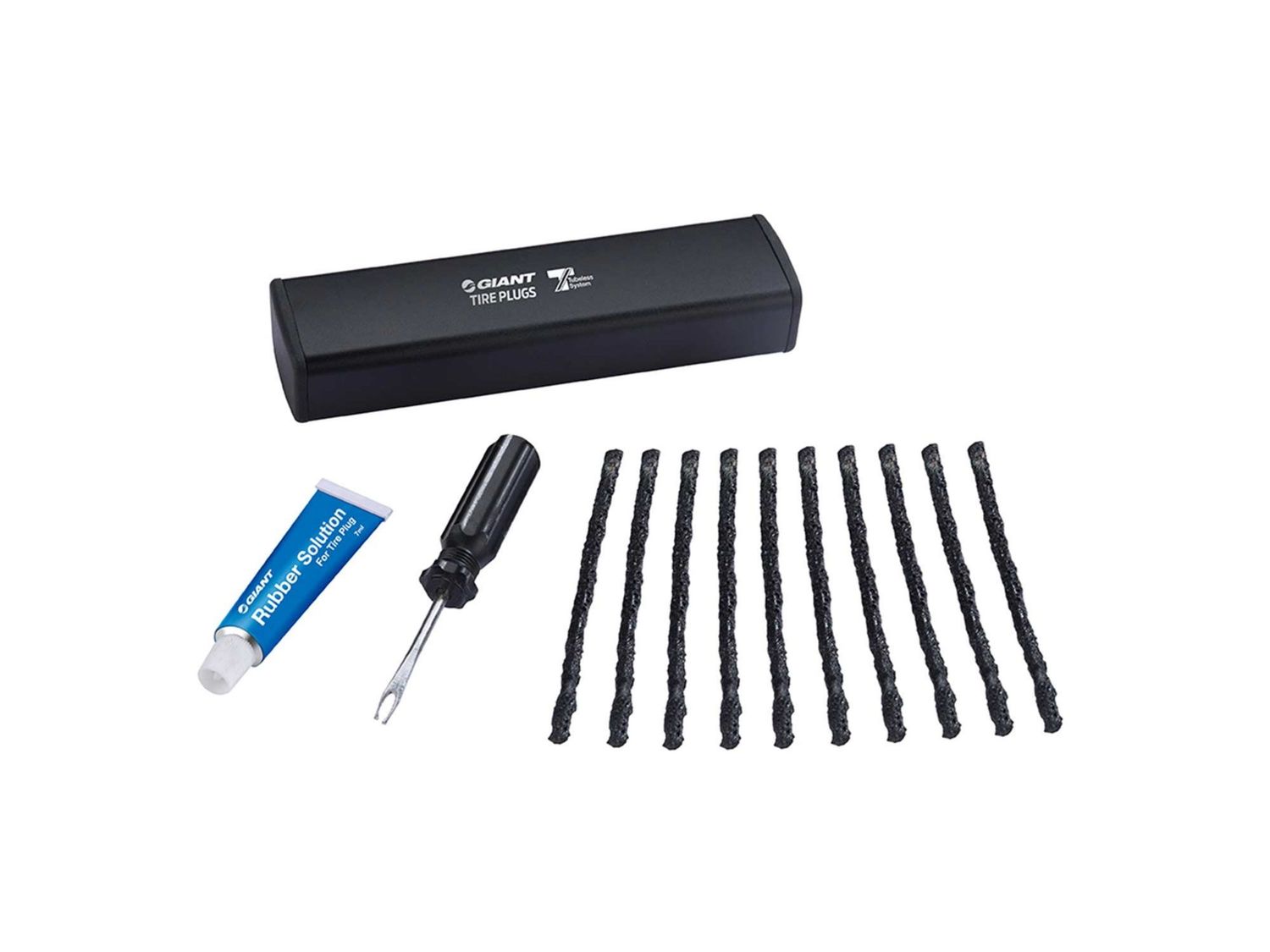 Ens. de reparation tubeless Giant Off-road tire plug kit