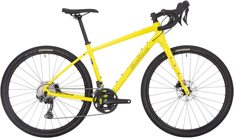 Salsa Journeyer 2.1 alu GRX 600 - 51cm ( roues 650b ) - Jaune