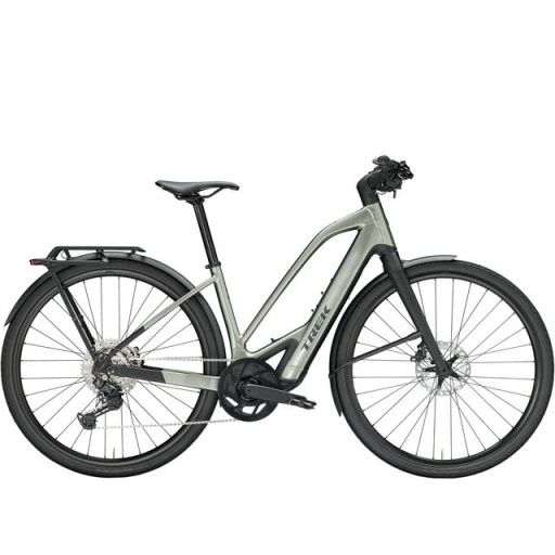 2026 Trek FX+ 7 Midstep - Vert (Lichen Green Gloss) - 2026 Trek FX+ 7 Midstep - Vert (Lichen Green Gloss) -, Size: XS