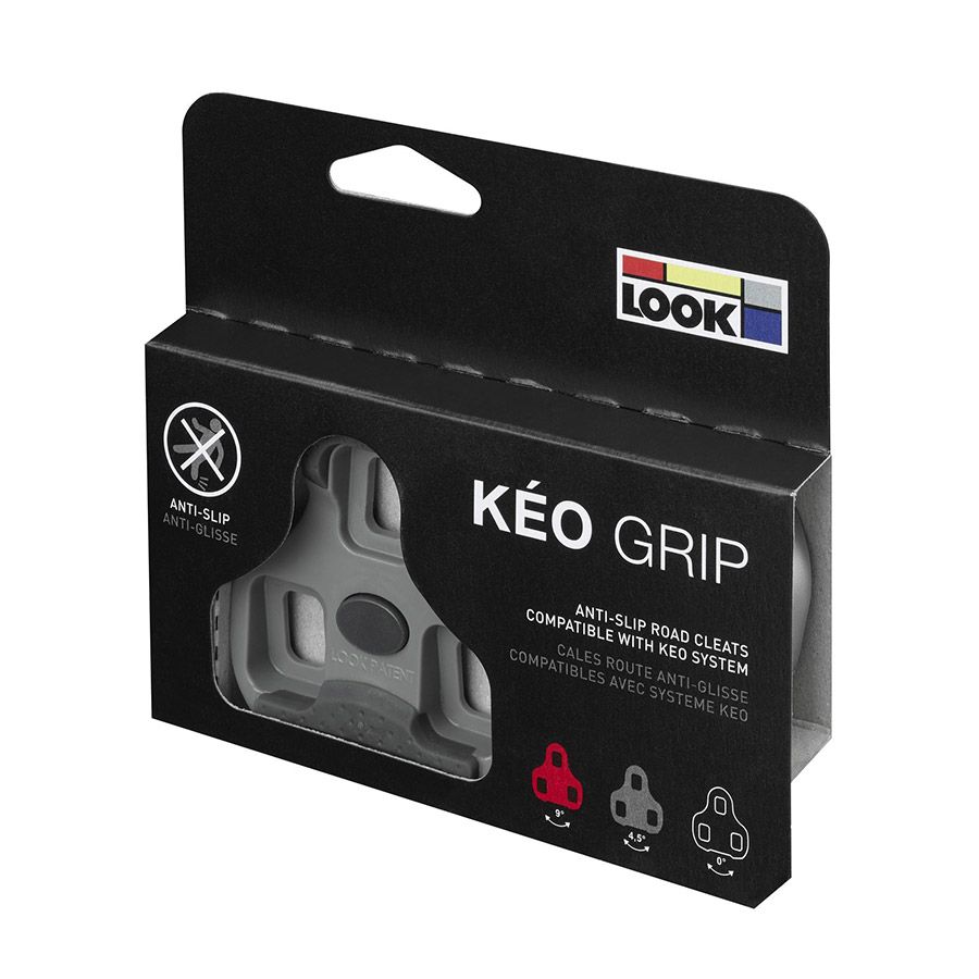 Cales Look Keo Grip Float: 4.5° - Gris