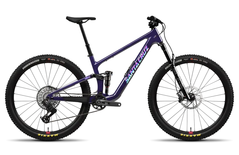 2027 Santa Cruz Tallboy 6 CC 29 Profil latéral du vélo VTT tout-suspendu Santa Cruz Tallboy CC GX AXS T-Type 2027.