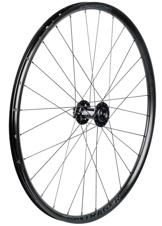 Roue avant Bontrager Kovee TLR/DC711 27.5, disque, 28 trous - Noir Roue avant Bontrager Kovee TLR/DC711 27.5, disque, 28 trous - Noir