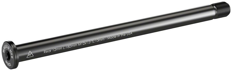Axe arriere Wheels Mfg M12 x 180mm - fillet 1mm sur 13mm