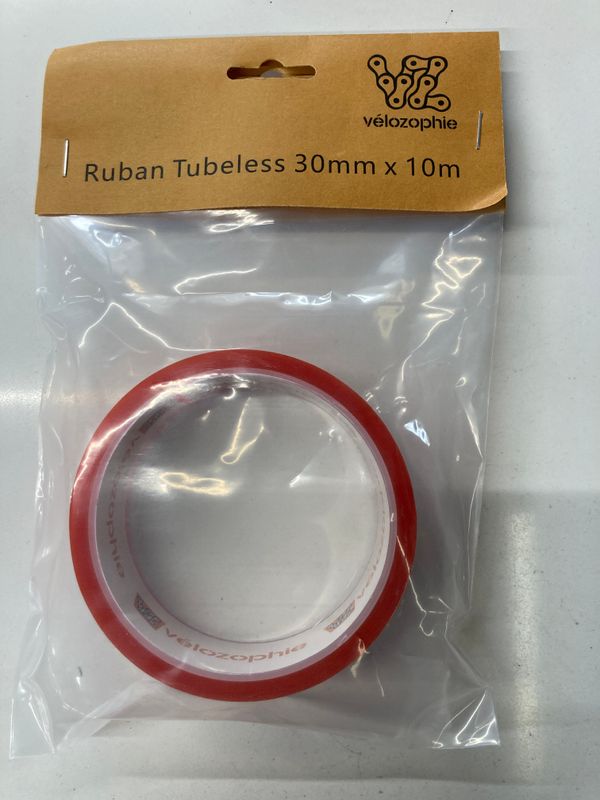 Ruban de jante tubeless Velozophie - 30mm x 10m