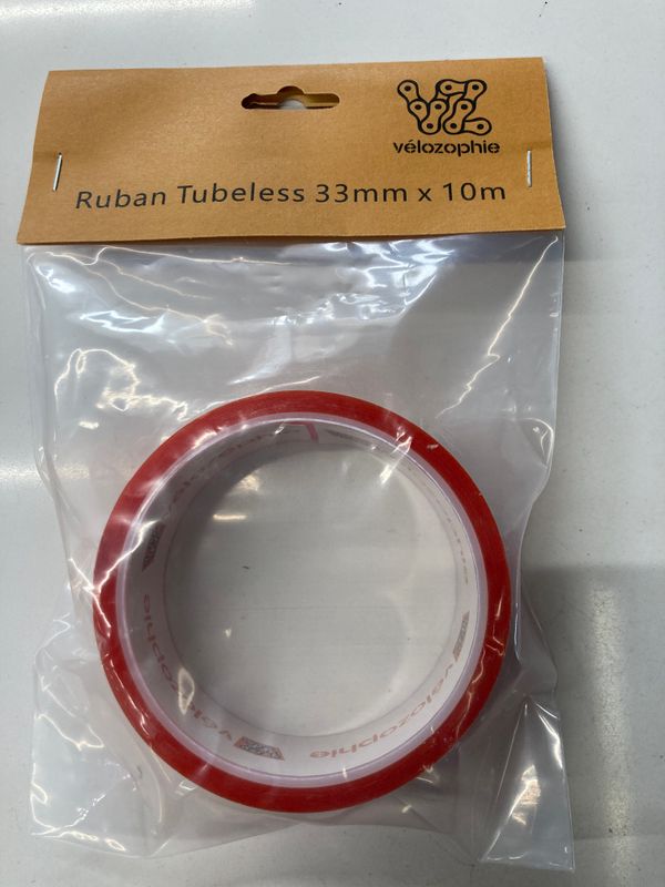 Ruban de jante tubeless Velozophie - 33mm x 10m