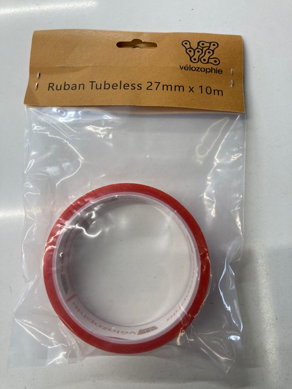 Ruban de jante tubeless Velozophie - 27mm x 10m