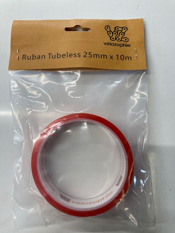 Ruban de jante tubeless Velozophie - 25mm x 10m