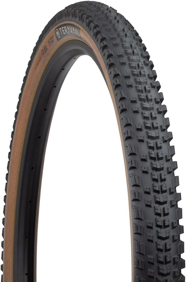 Pneu Teravail Ehline - 29 x 2.3, Tubeless, pliable - Noir flanc brun Pneu Teravail Ehline - 29 x 2.3, Tubeless, pliable - Noir flanc brun