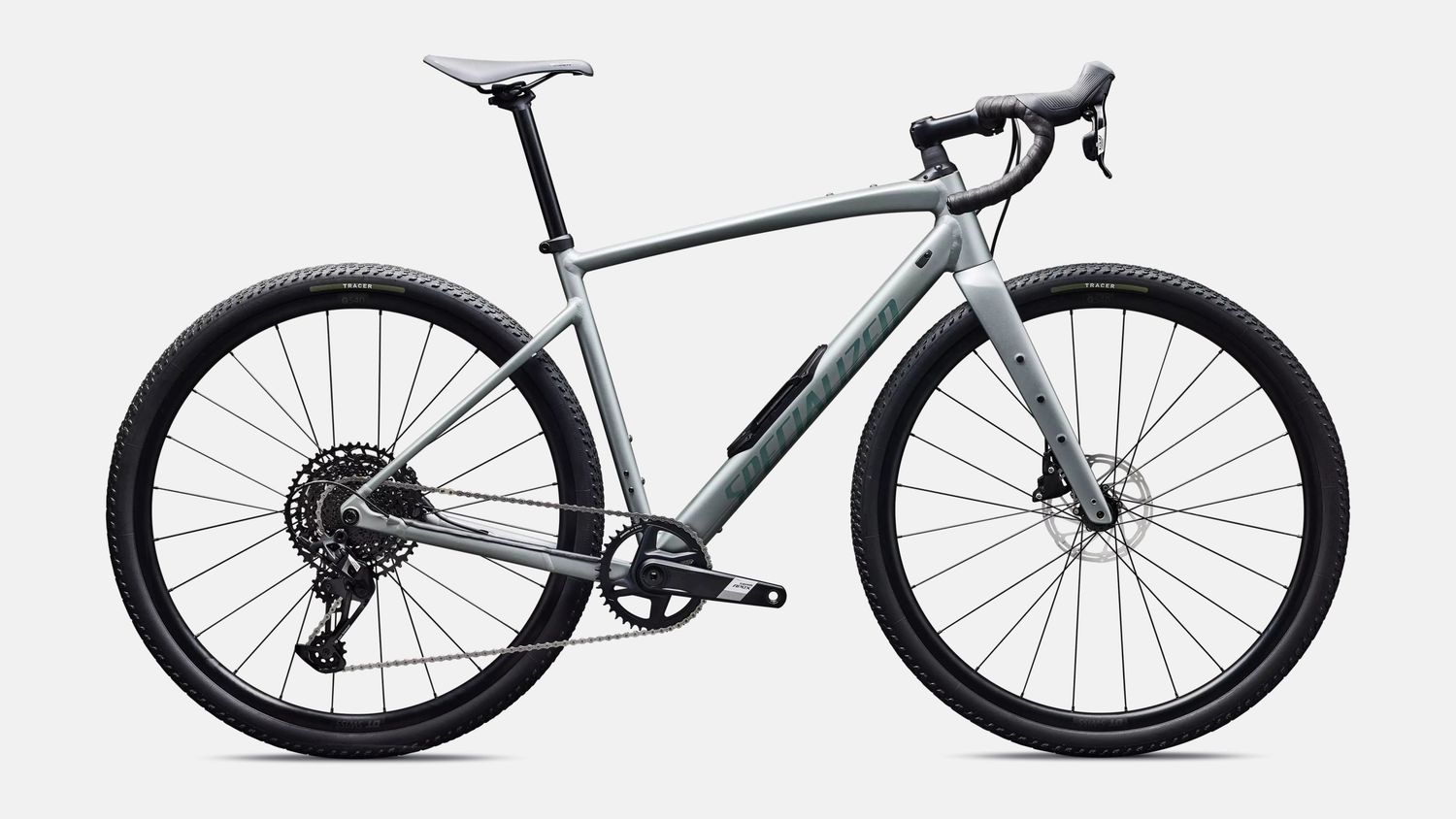 Demo 2026 Specialized Diverge 4 Comp Alloy - 56cm - Argent (Satin Shadow Silver / Fjord Metallic) Demo 2026 Specialized Diverge 4 Comp Alloy - 56cm - Argent (Satin Shadow Silver / Fjord Metallic)
