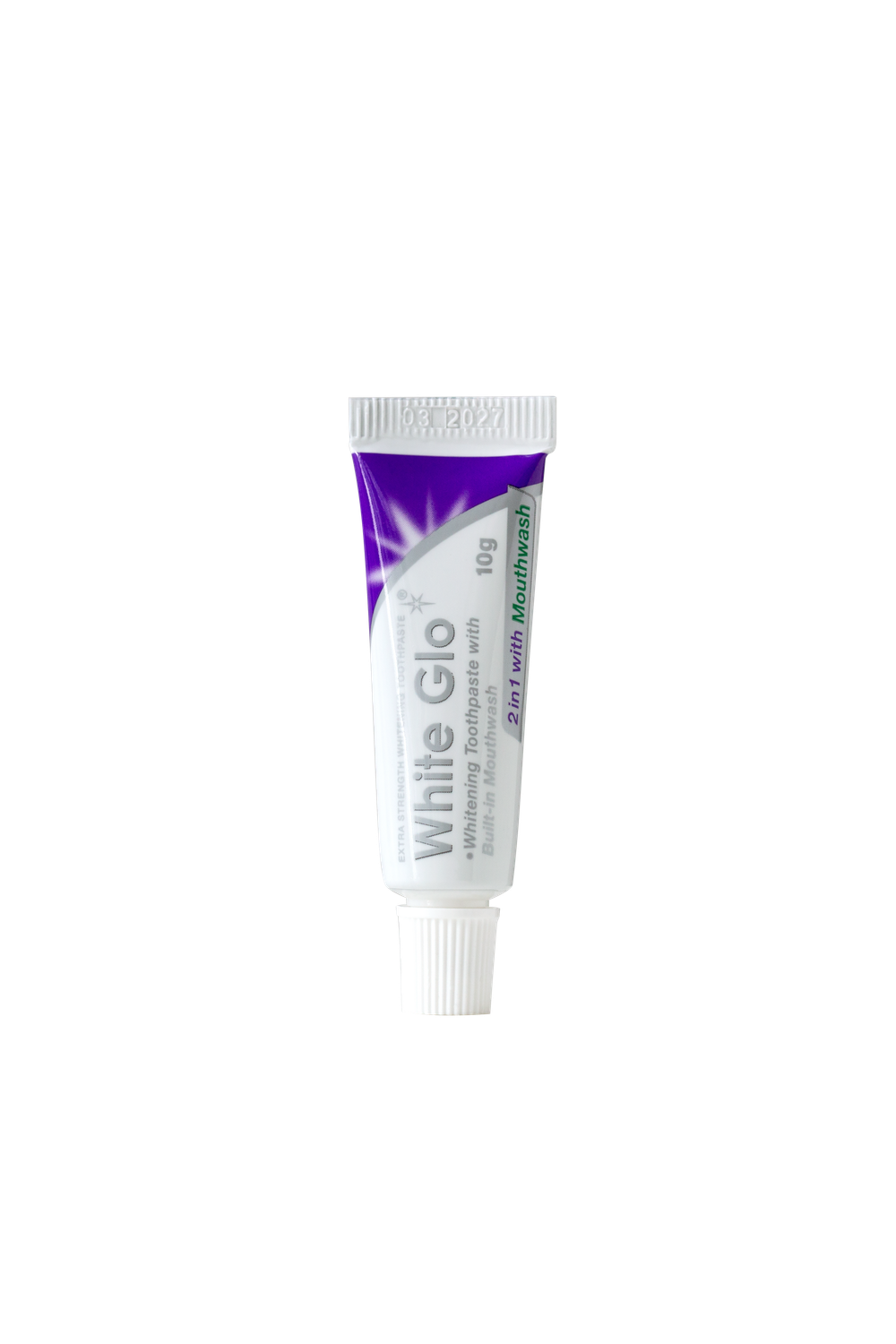 White Glo 2in1 with Mouthwash Toothpaste 10G