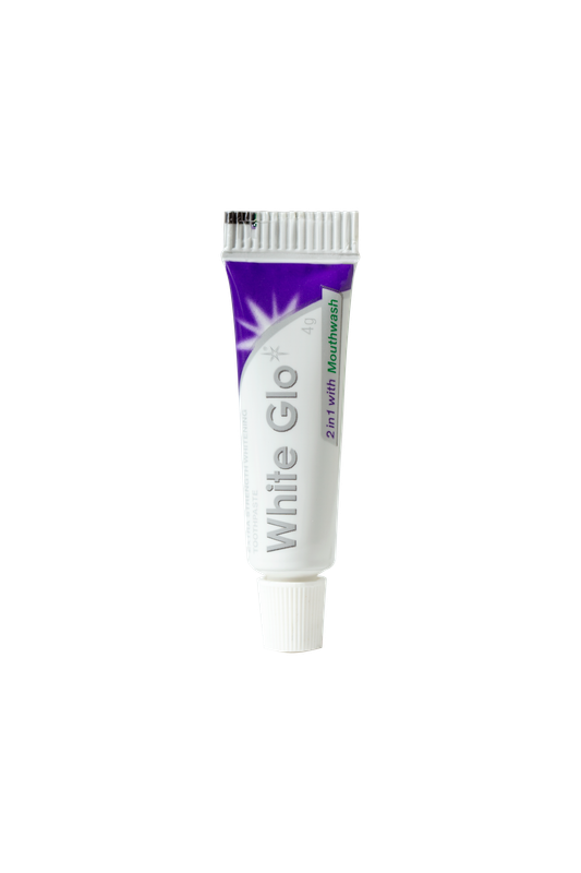 White Glo 2in1 with Mouthwash Toothpaste 4G