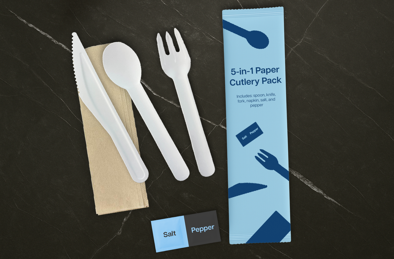 DISPOSABLE CUTLERY PACKS DISPOSABLE CUTLERY PACKS