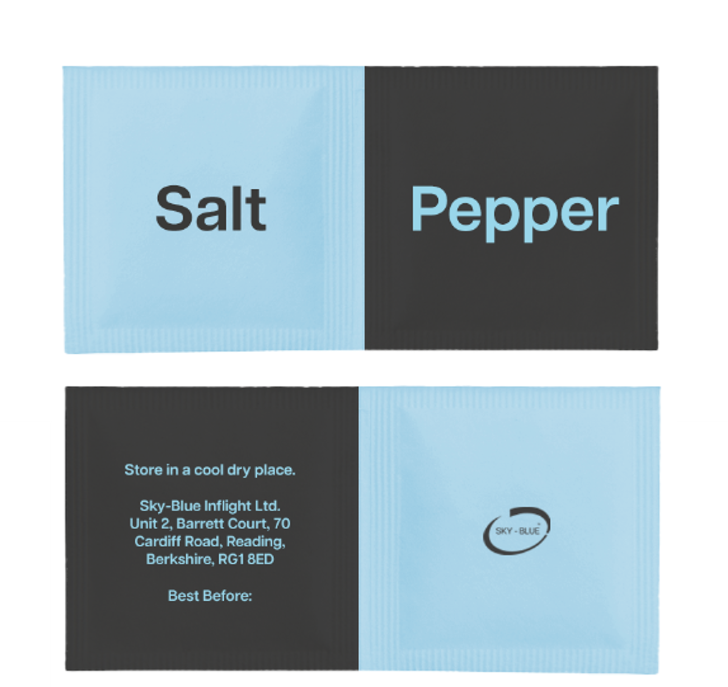 SALT AND PEPPER SACHETS SALT AND PEPPER SACHETS