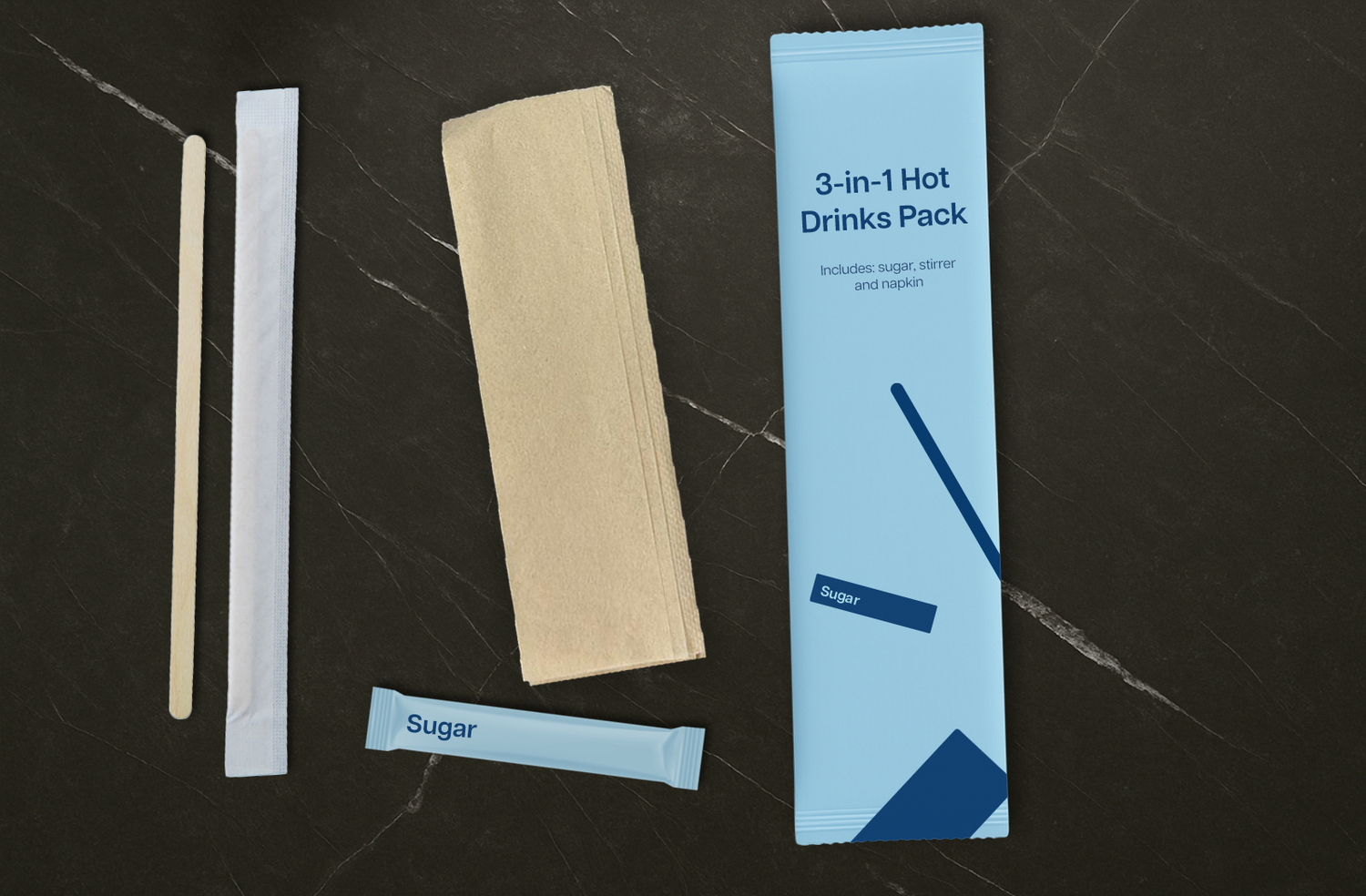 DISPOSABLE HOT DRINKS PACK