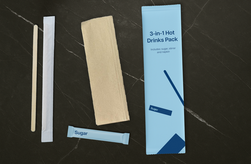 DISPOSABLE HOT DRINKS PACK