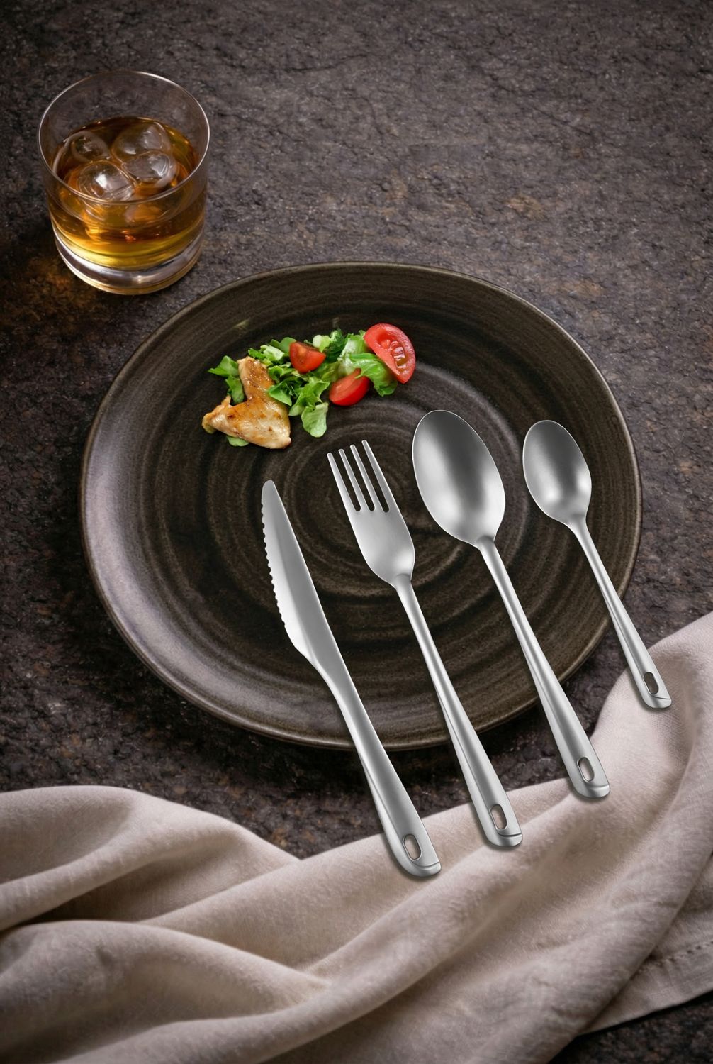 NUVIO - ULTRALIGHT CUTLERY SET NUVIO - ULTRALIGHT CUTLERY SET