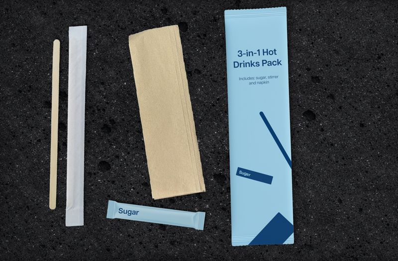 DISPOSABLE HOT DRINKS PACK