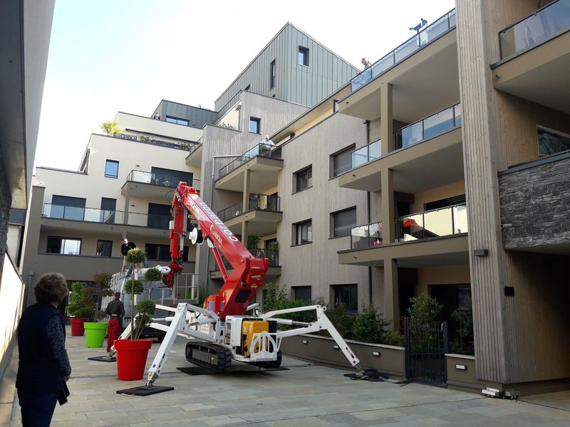 Nacelle araignée 35 m sur chenilles Palazzani XTJ 35