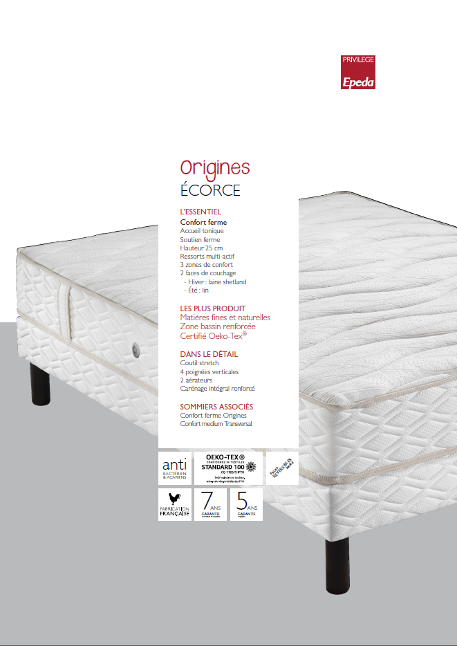 Matelas Origine Écorce