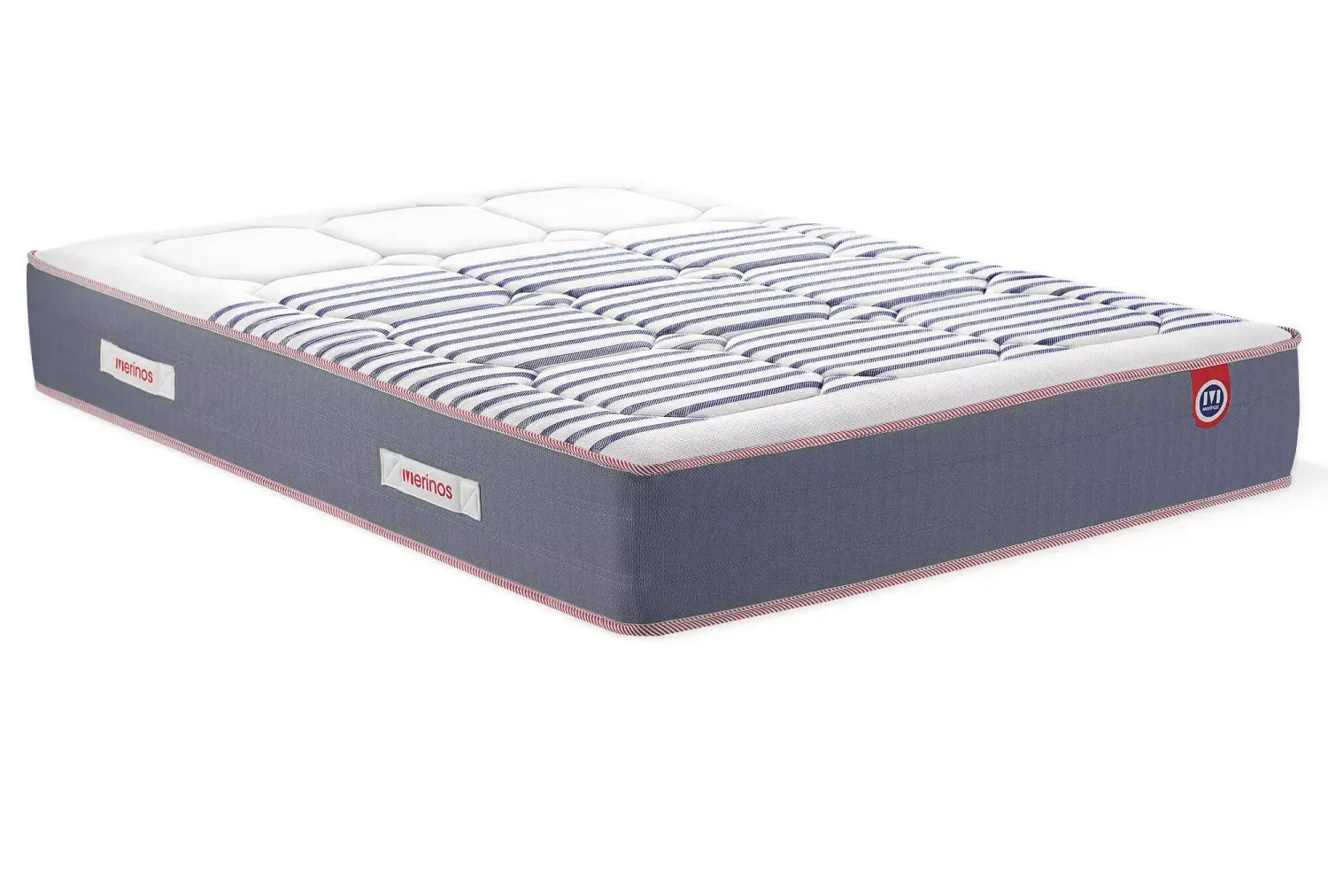Matelas Mérinos modèle marinière