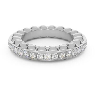 Orbits Diamond Eternity Band Ring