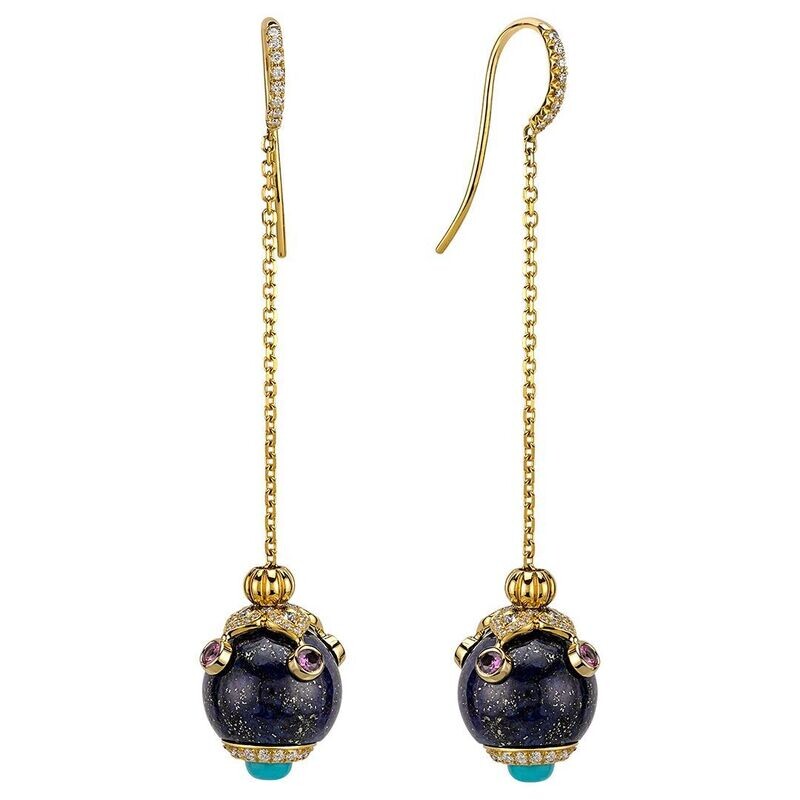 Shooting Stars Earrings- Enchanted Night