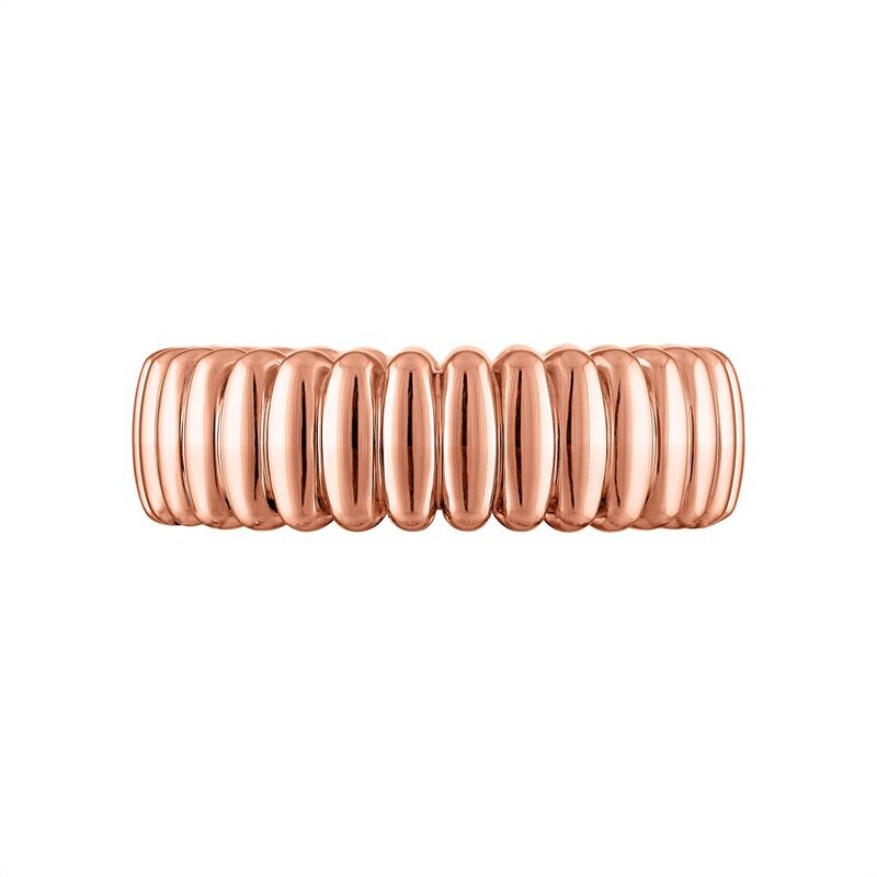 Rippled Elegance Band Ring