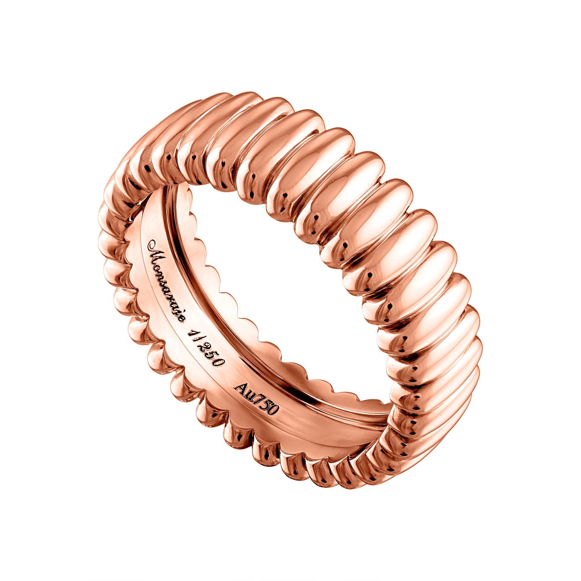 Rippled Elegance Band Ring