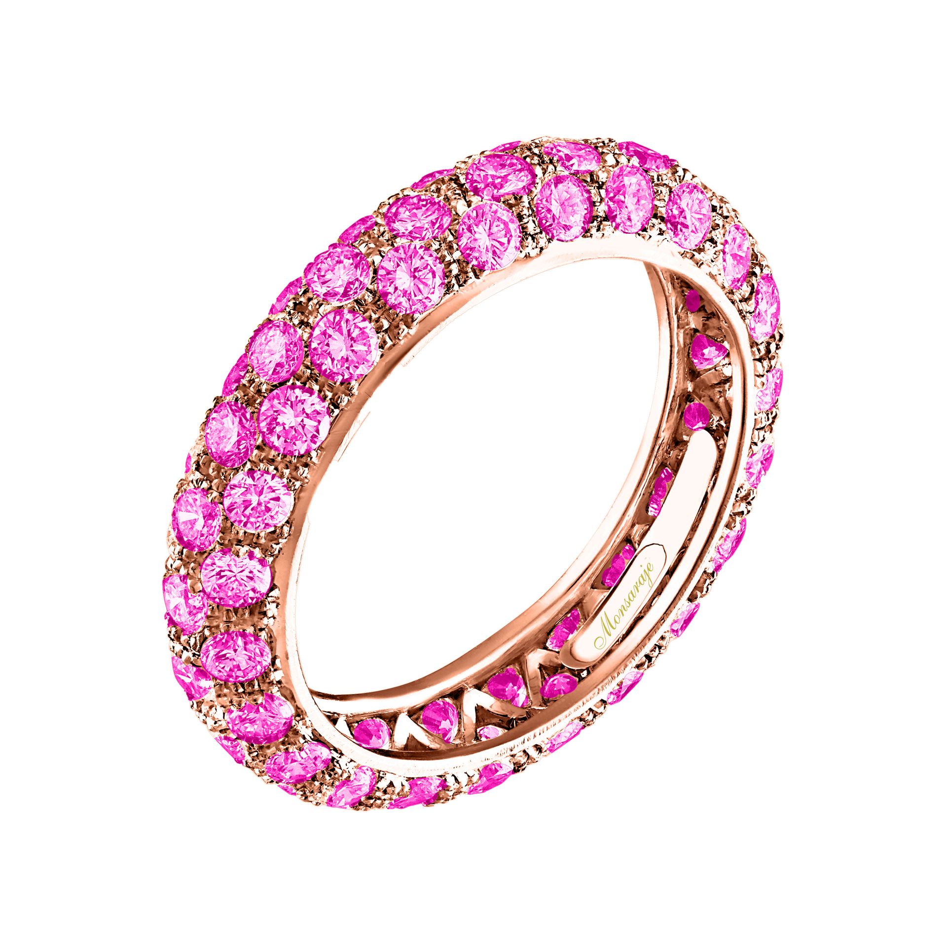 Golden Blossom Band Pink