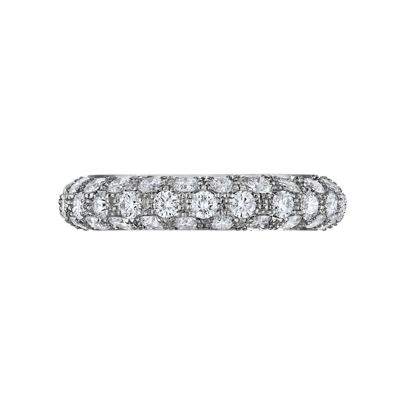 Golden Blossom Band Ring Sliver
