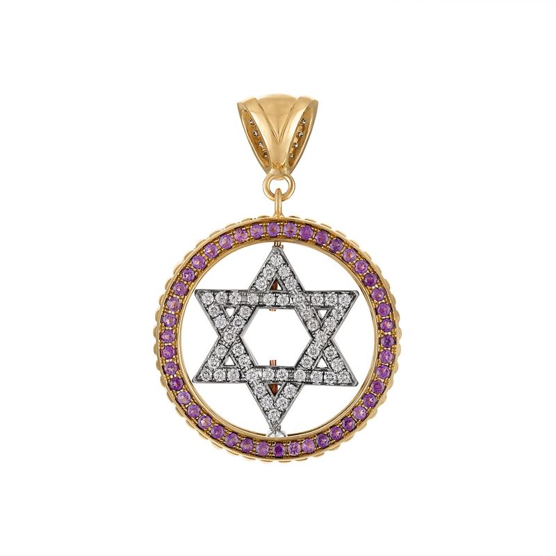Eternal Star of David Pendant