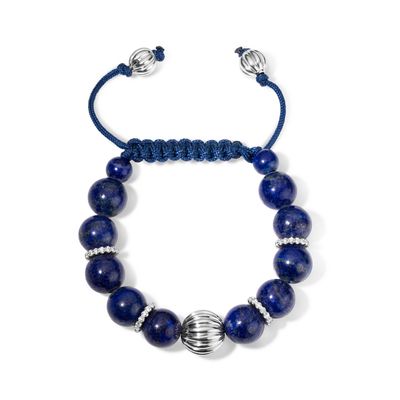 Celestial Harmony Bracelet- Diamond Lapis Lazuli
