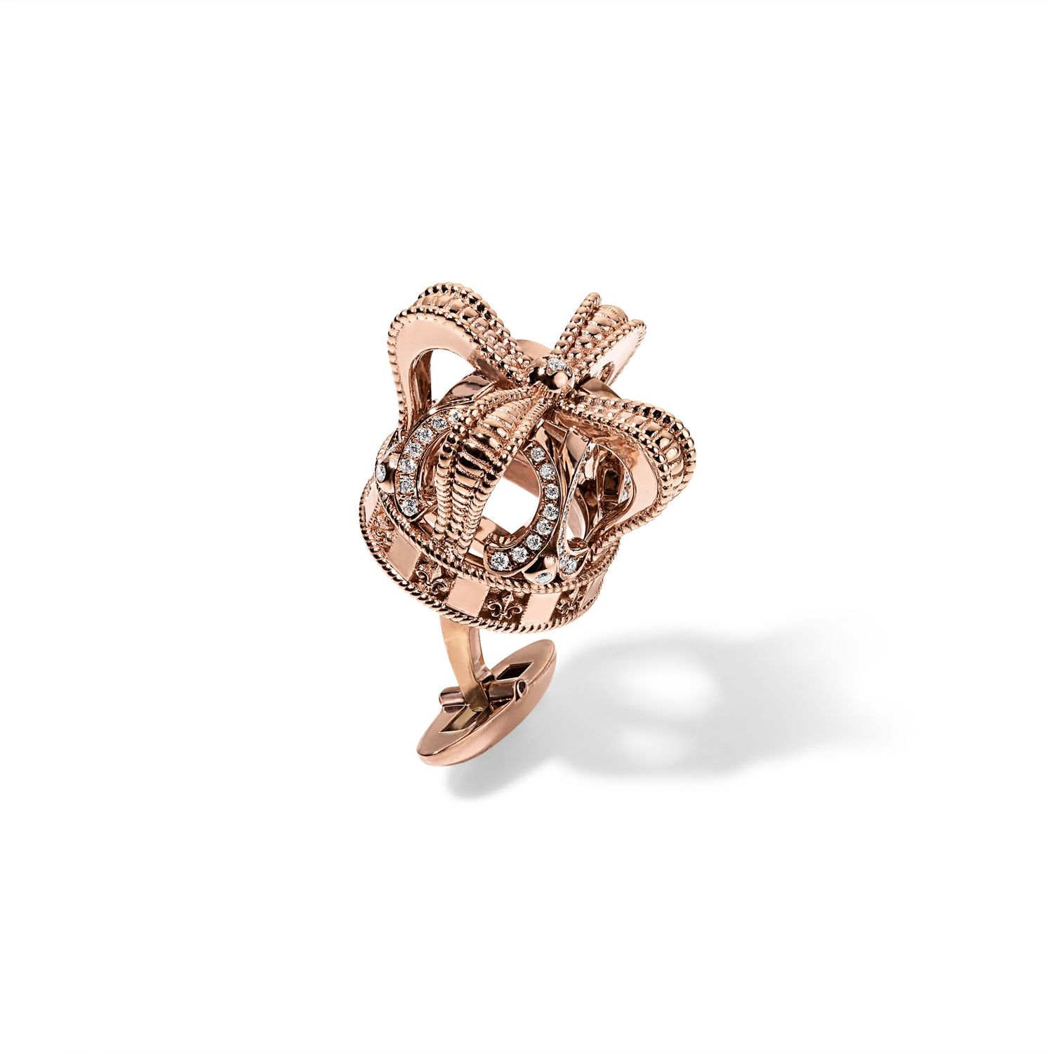 The Regal Reign Crown Cufflinks